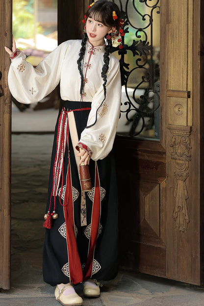 Ethnic Vest and Pants Set-Up