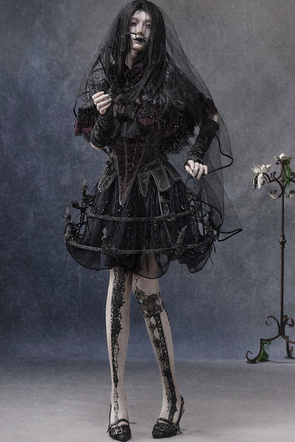 Gothic Soul-Catching Lantern Skirt