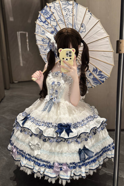Blue Glaze Lolita Dress+Accessories