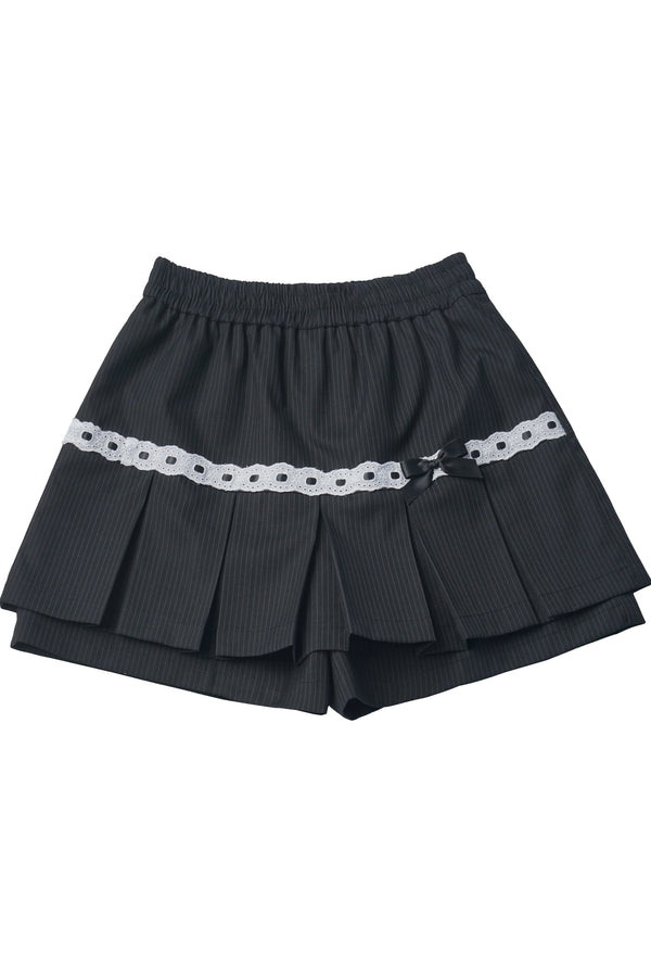 Tea Time Academy Blouse & Lace Pleated Skirt Set