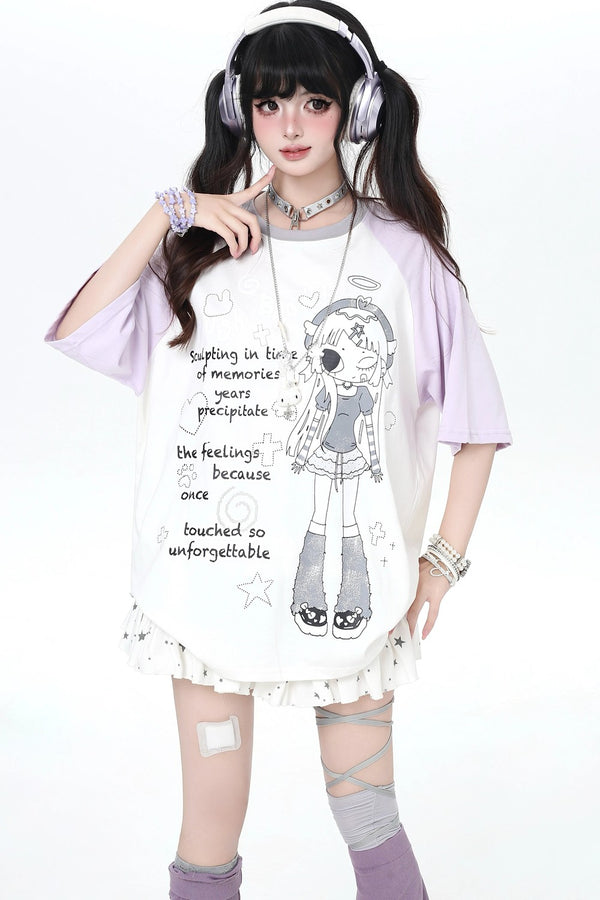 Subculture Dark Kawaii Loose T-Shirt