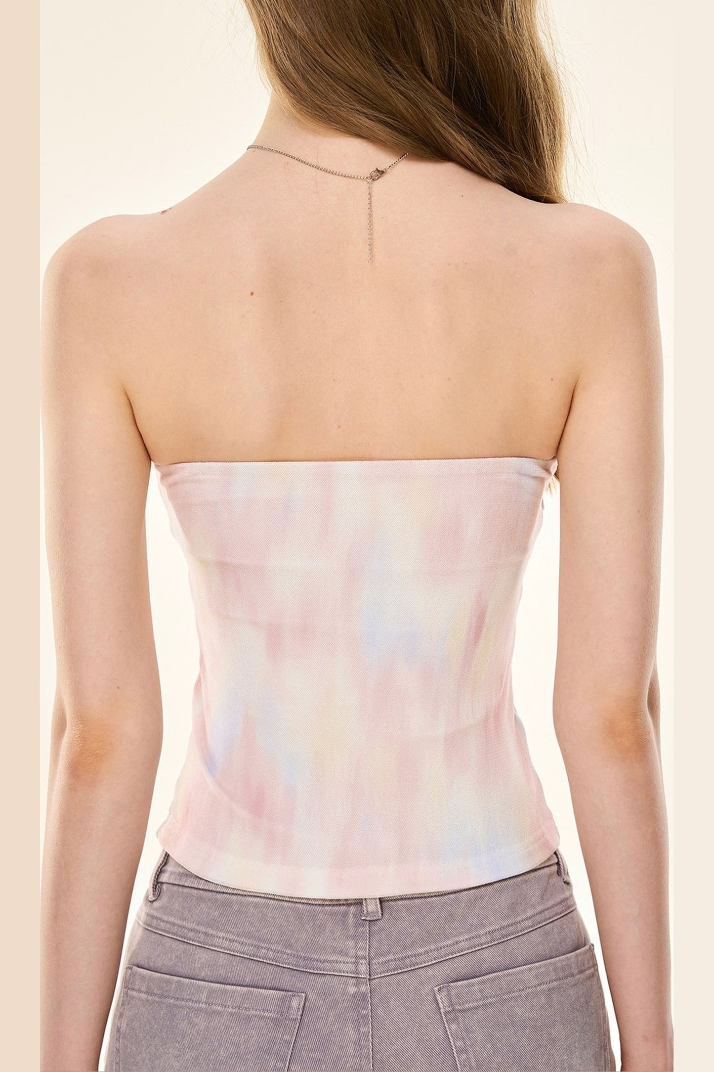 Marmor-Bustier mit Schleife
