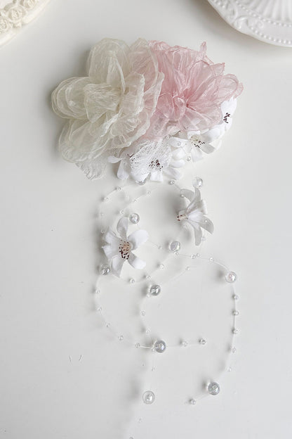 Robe de princesse chinoise romantique + accessoires