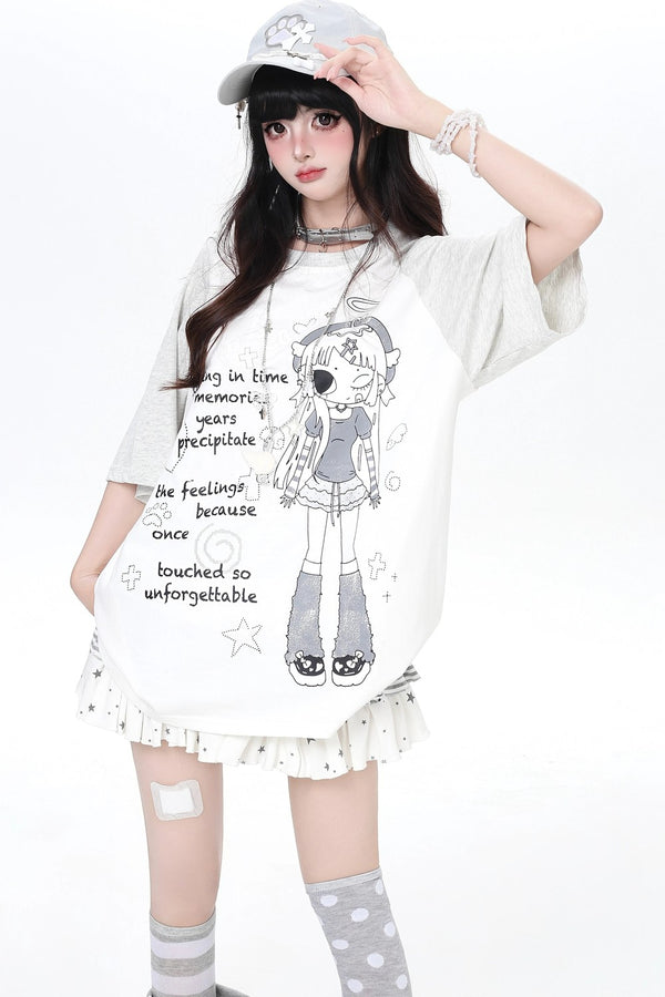 Subculture Dark Kawaii Loose T-Shirt