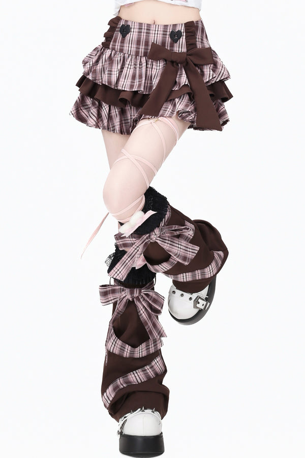 Cool Loose Long-Sleeved Blouse With Jacket and Skirt Set-Up