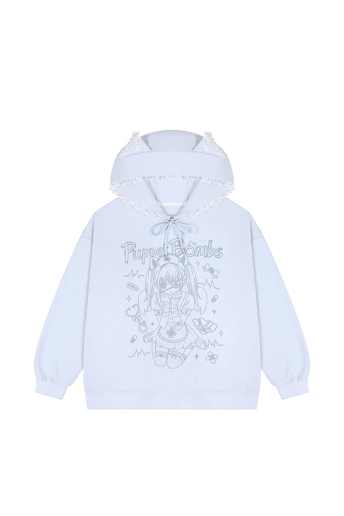 Anime Girl Hooded Sweatshirt