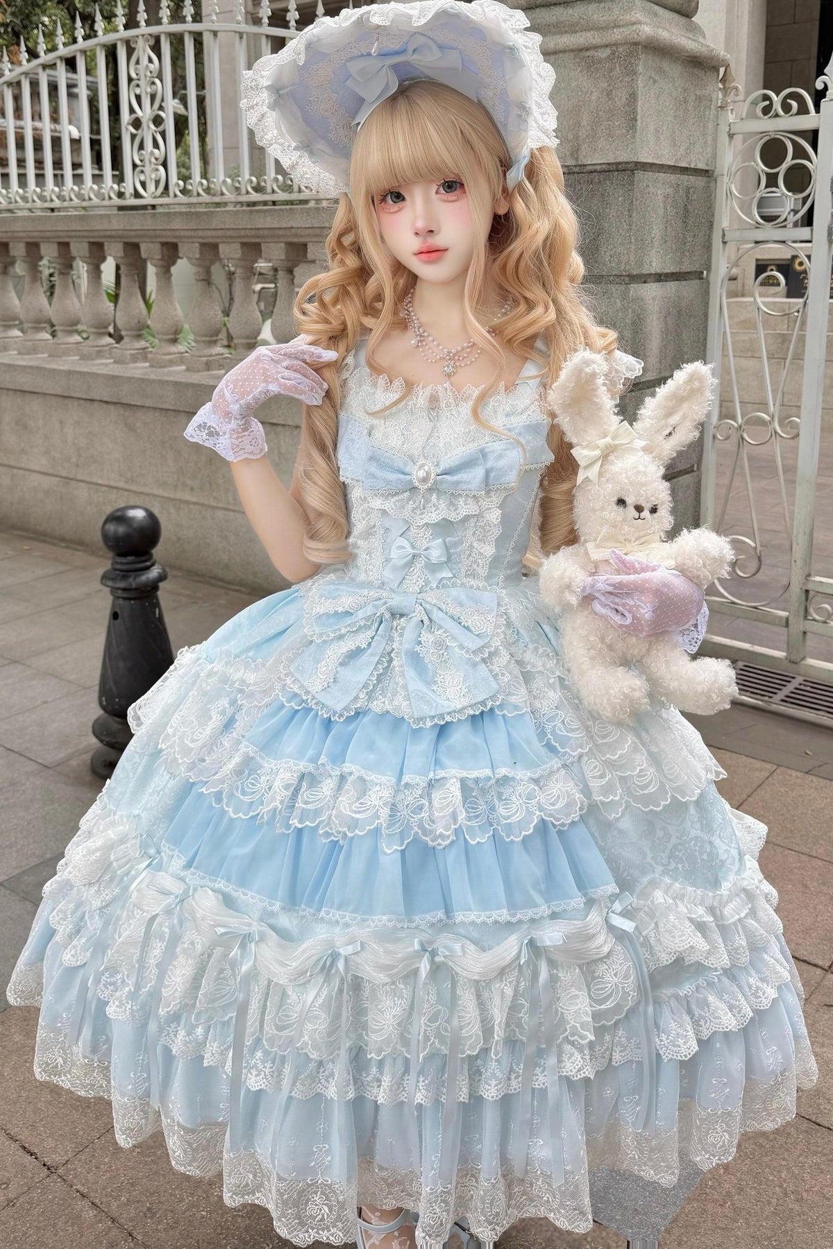 Angel Lace Wedding JSK Dress