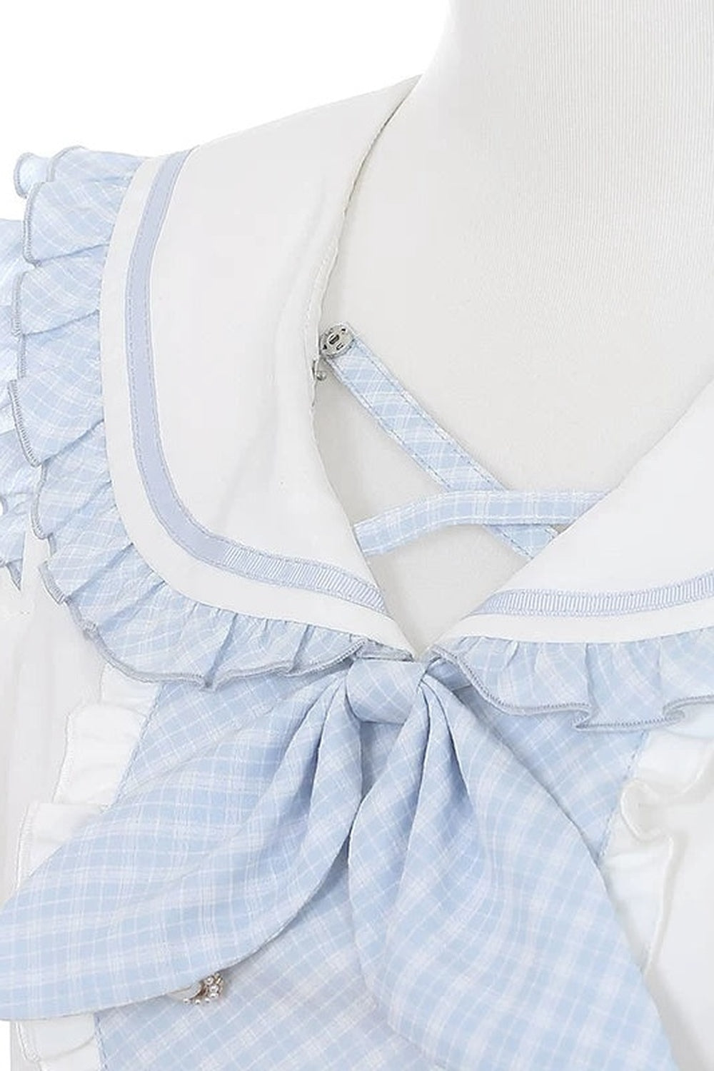 Aqua Off-Shoulder Top and Cake Skirt Set-Up
