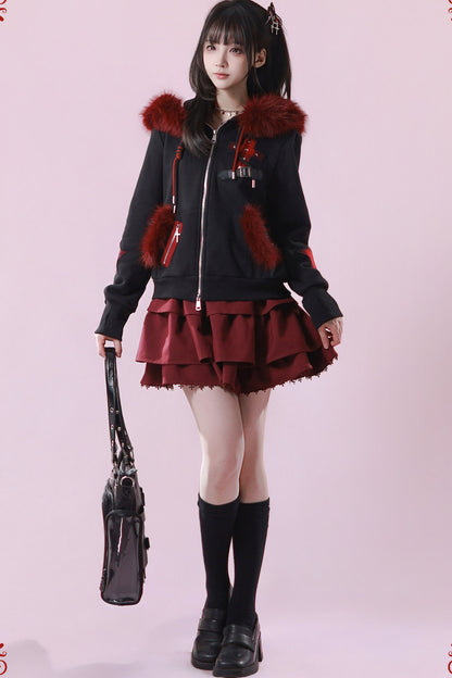 Tiered Puffy Cake Skirt