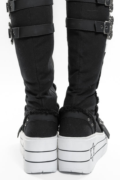 Satanic Contract Platform Boots