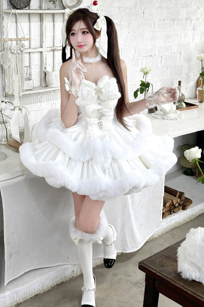 Snow Bunny Princess Dress