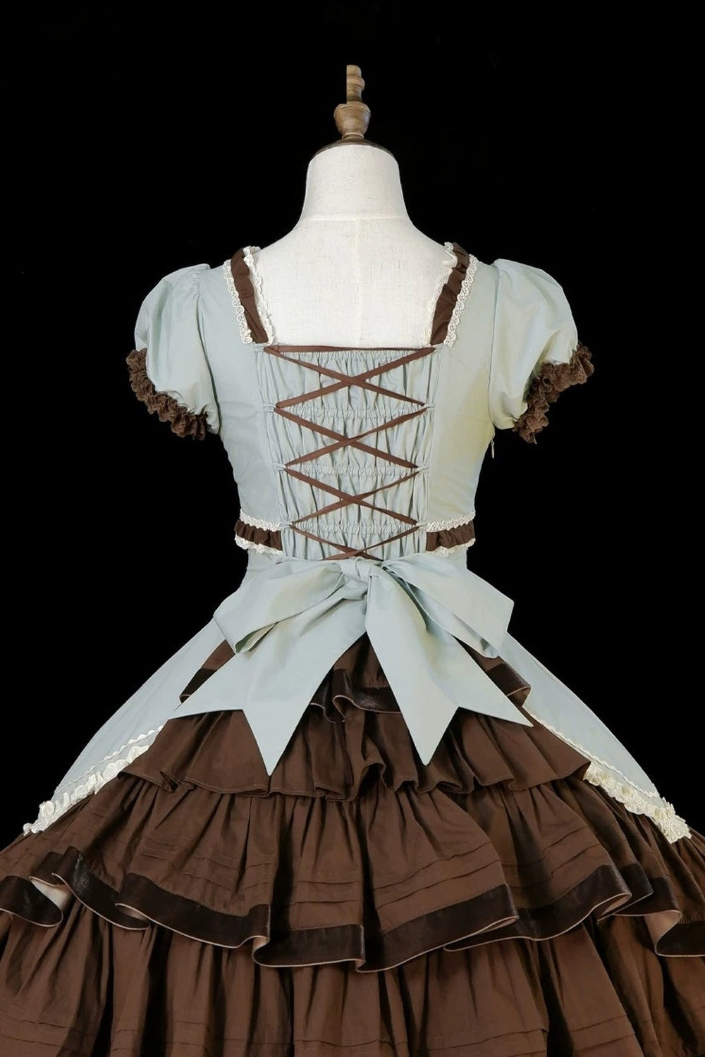 Robe lolita style poupée victorienne