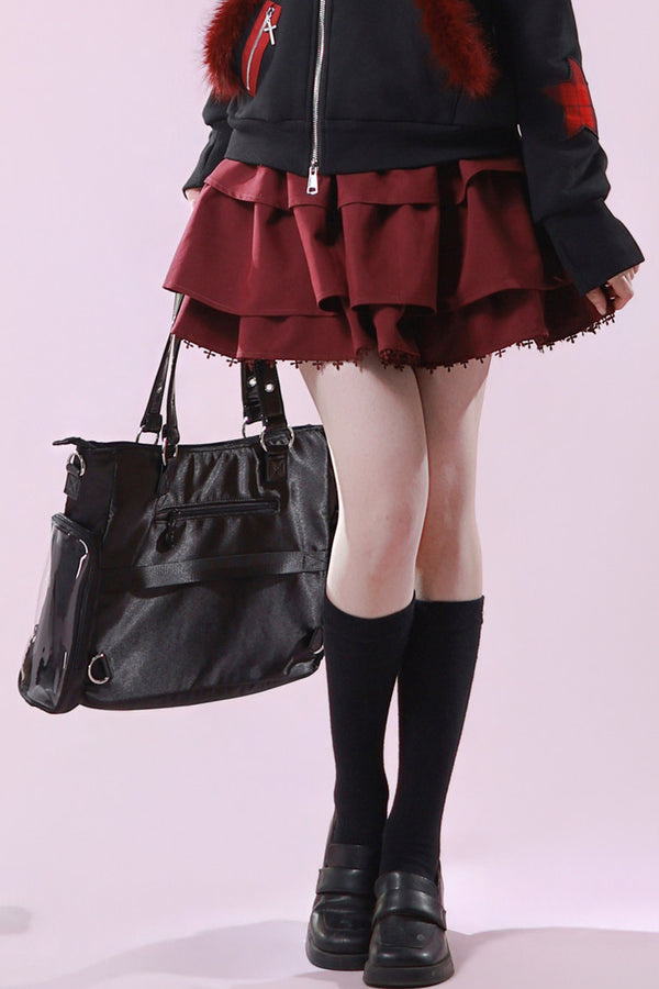 Tiered Puffy Cake Skirt