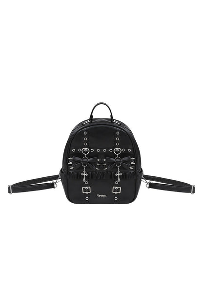 Studded Tote Backpack