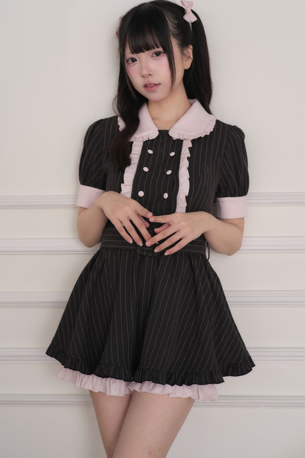 ダブルリボン量産型アイドルドレス+ショーツ