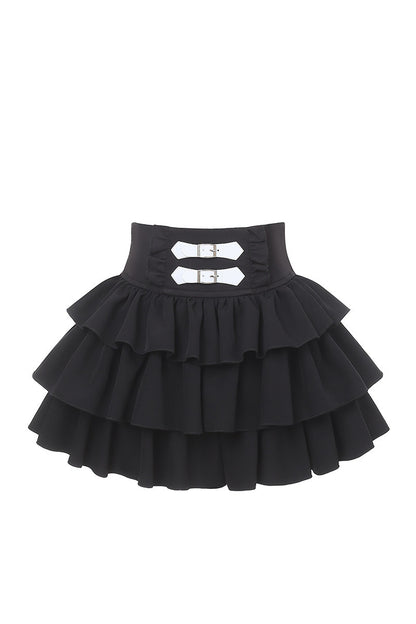 Long Eared Rabbit Sweatshirt And Cake Skirt Set-Up