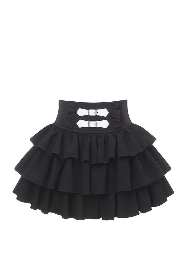 Long Eared Rabbit Sweatshirt And Cake Skirt Set-Up