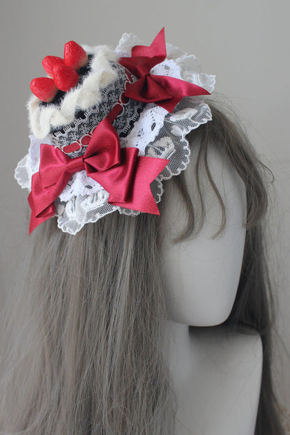 Strawberry Cake Lolita Headband