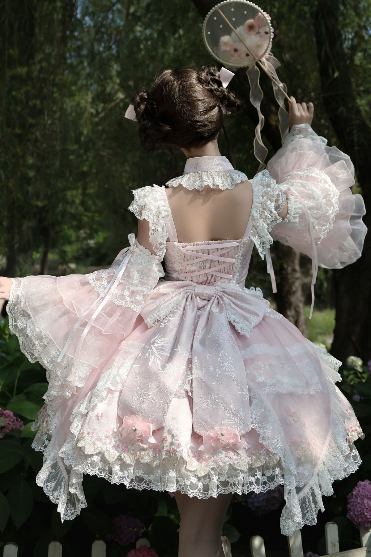 Sugar Blossom Chinese Lolita Dress