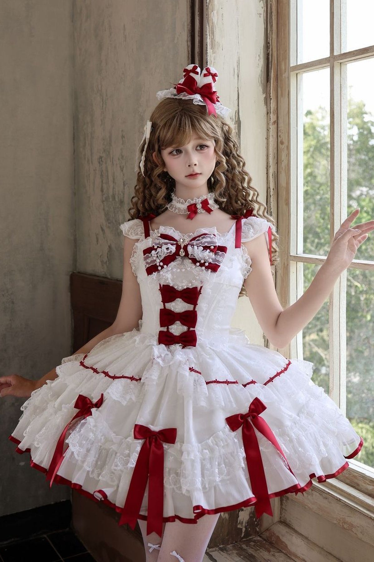Ballet Lace Strap Dress
