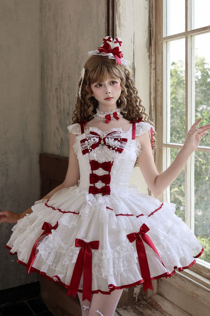 Ballet Lace Strap Dress