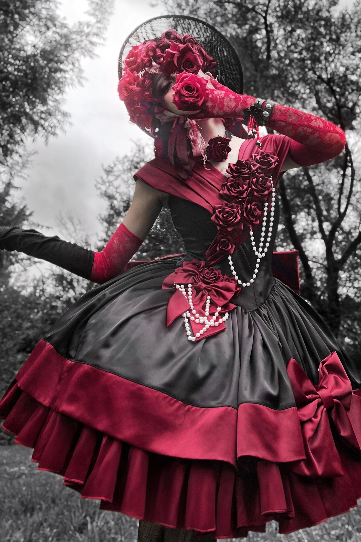 Treasure Box Rose Lolita Dress