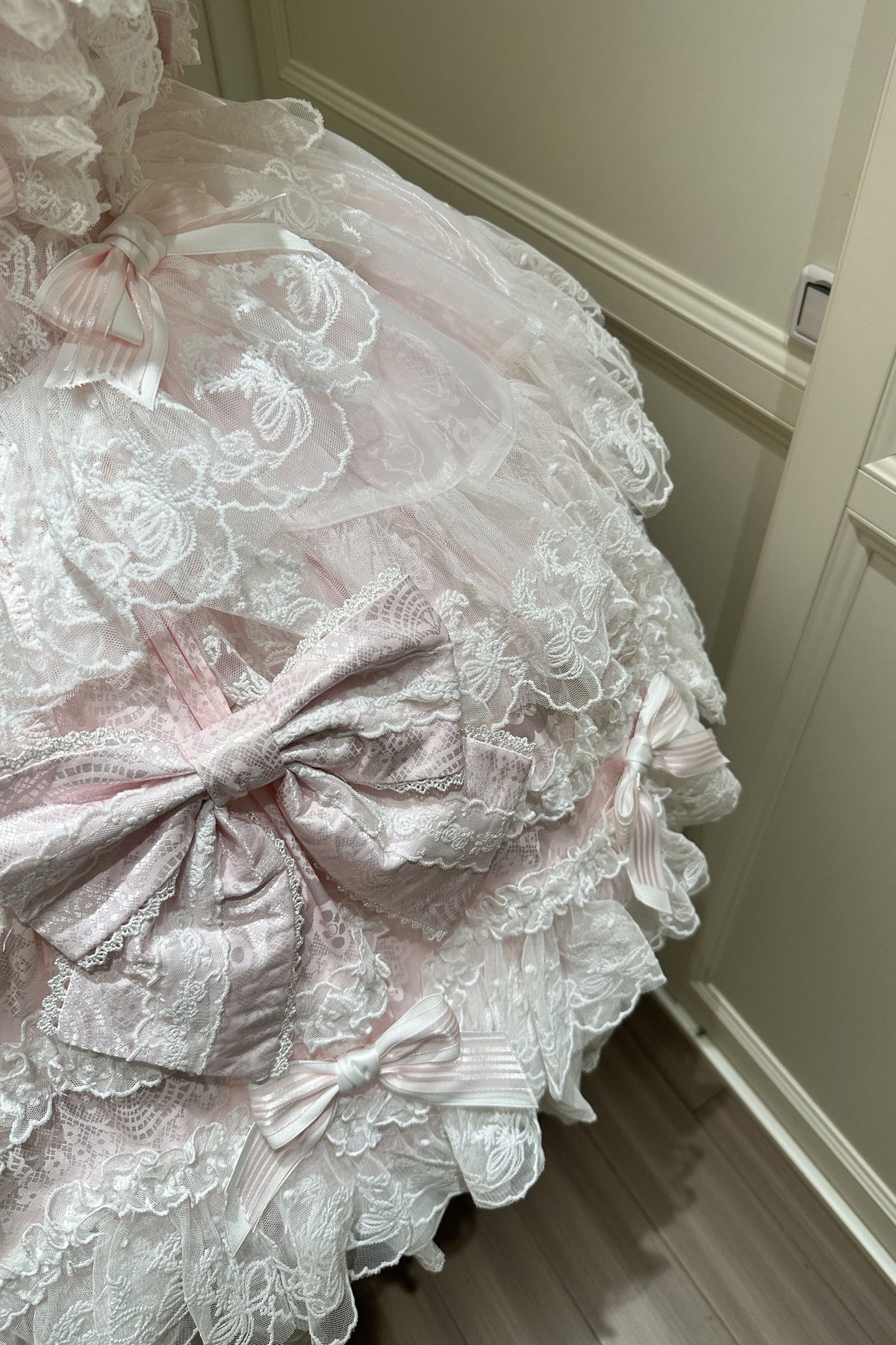 Light Floral Wedding Jsk Dress