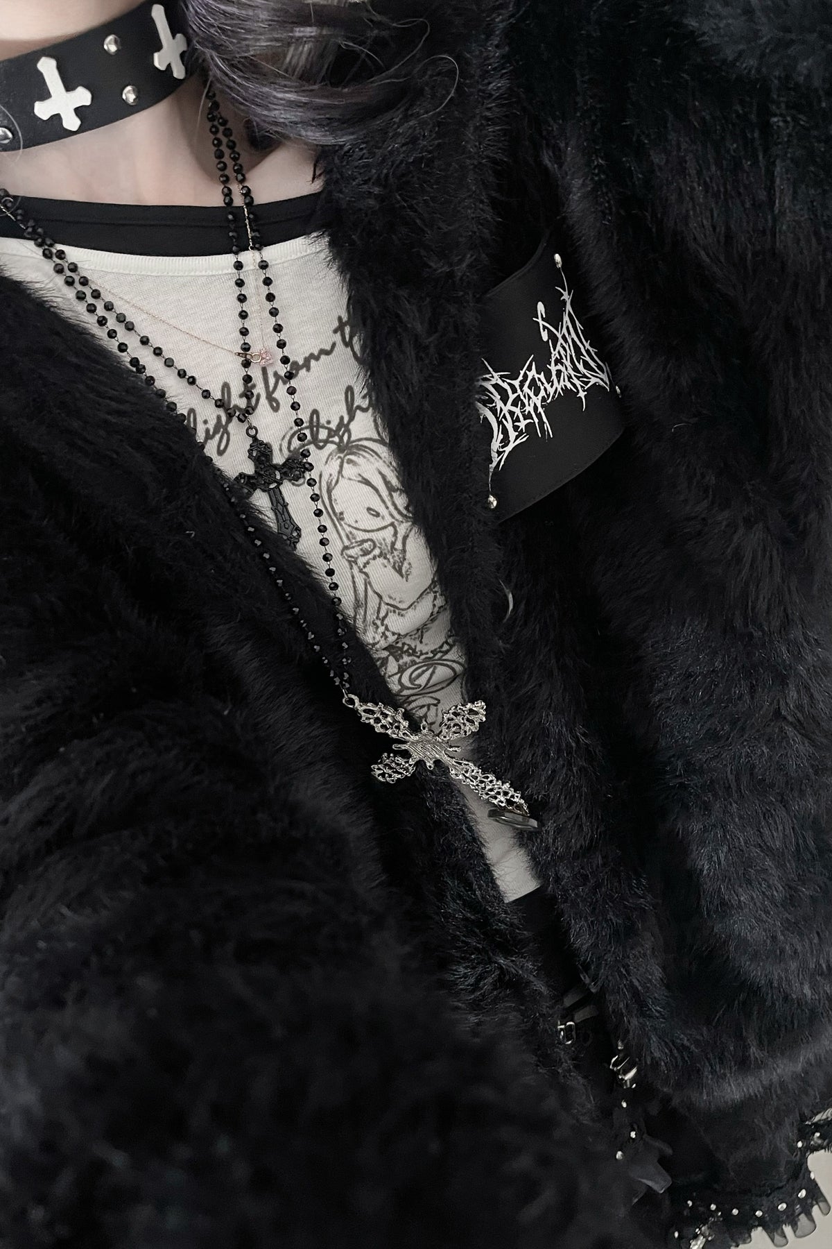 Long Rabbit Ear Design Jacket