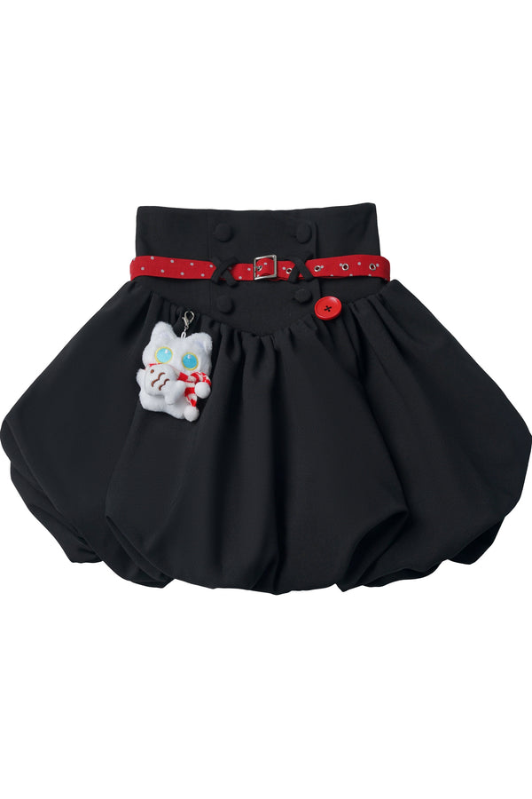V-Neck Knit Skirt and Knit Top Set-Up