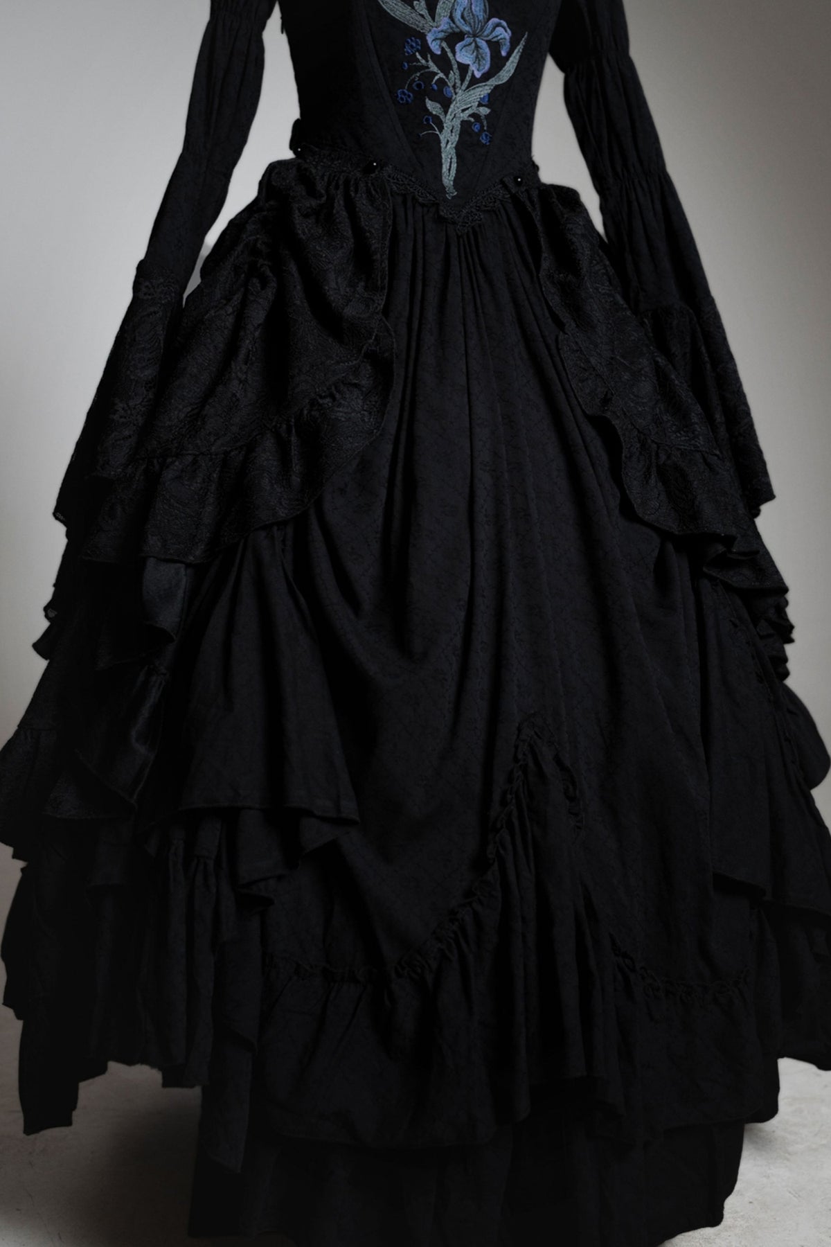 Gothic Embroidered Lolita Dress Set