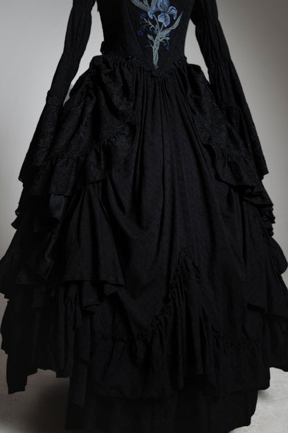 Gothic Embroidered Lolita Dress Set