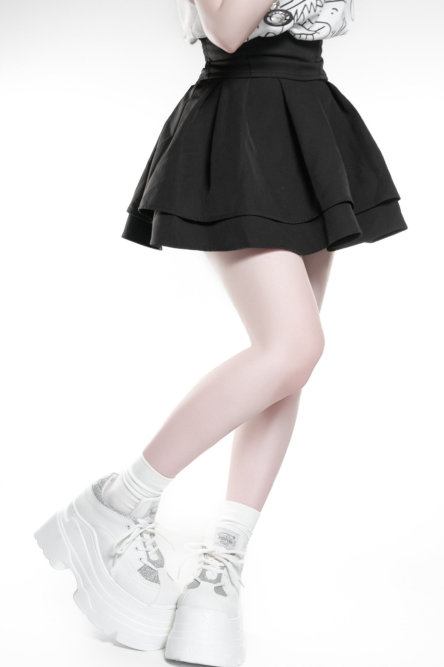 Yami-Kawaii Dark Kawaii Platform Sneakers