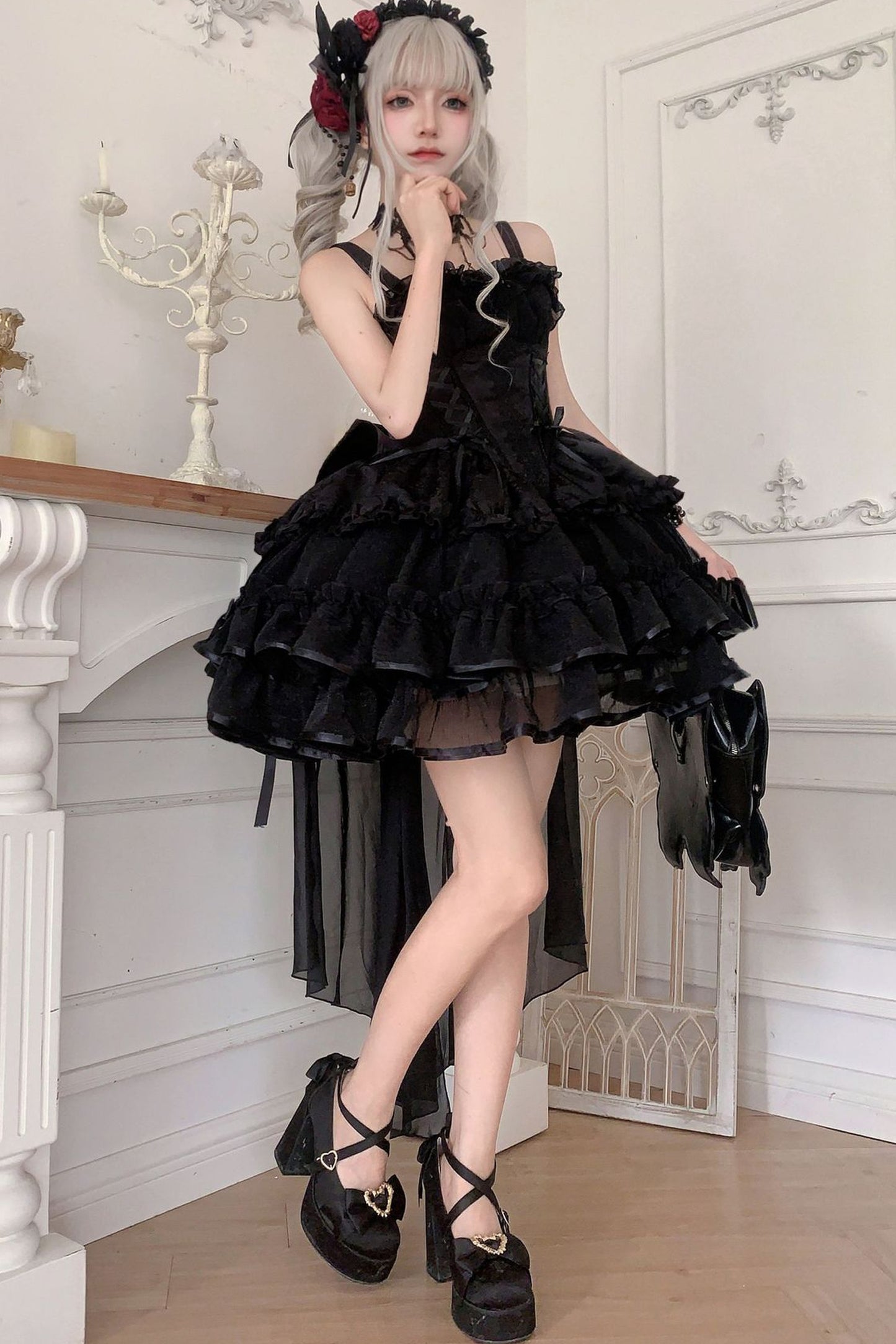 Gothic-Ballett-Lolita-Kleid