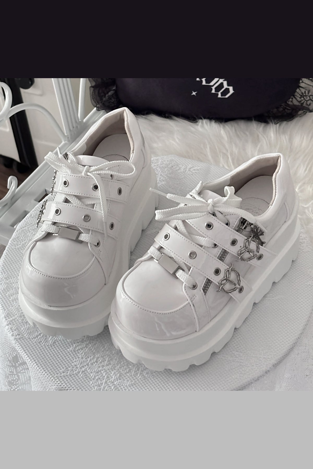 Chrome Hearts Platform Shoes