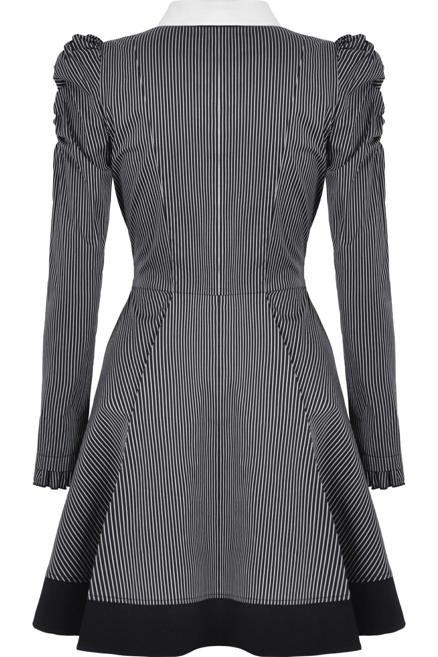 Gothic Lady Striped Dress
