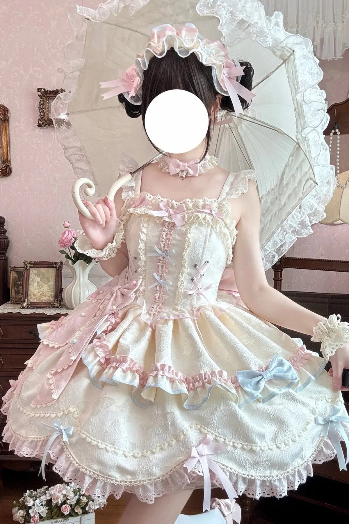 Robe crème style ballet