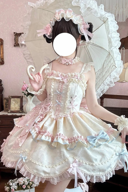 Robe crème style ballet