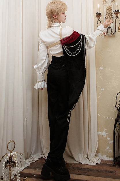 European Court Prince Top Pants Set-Up