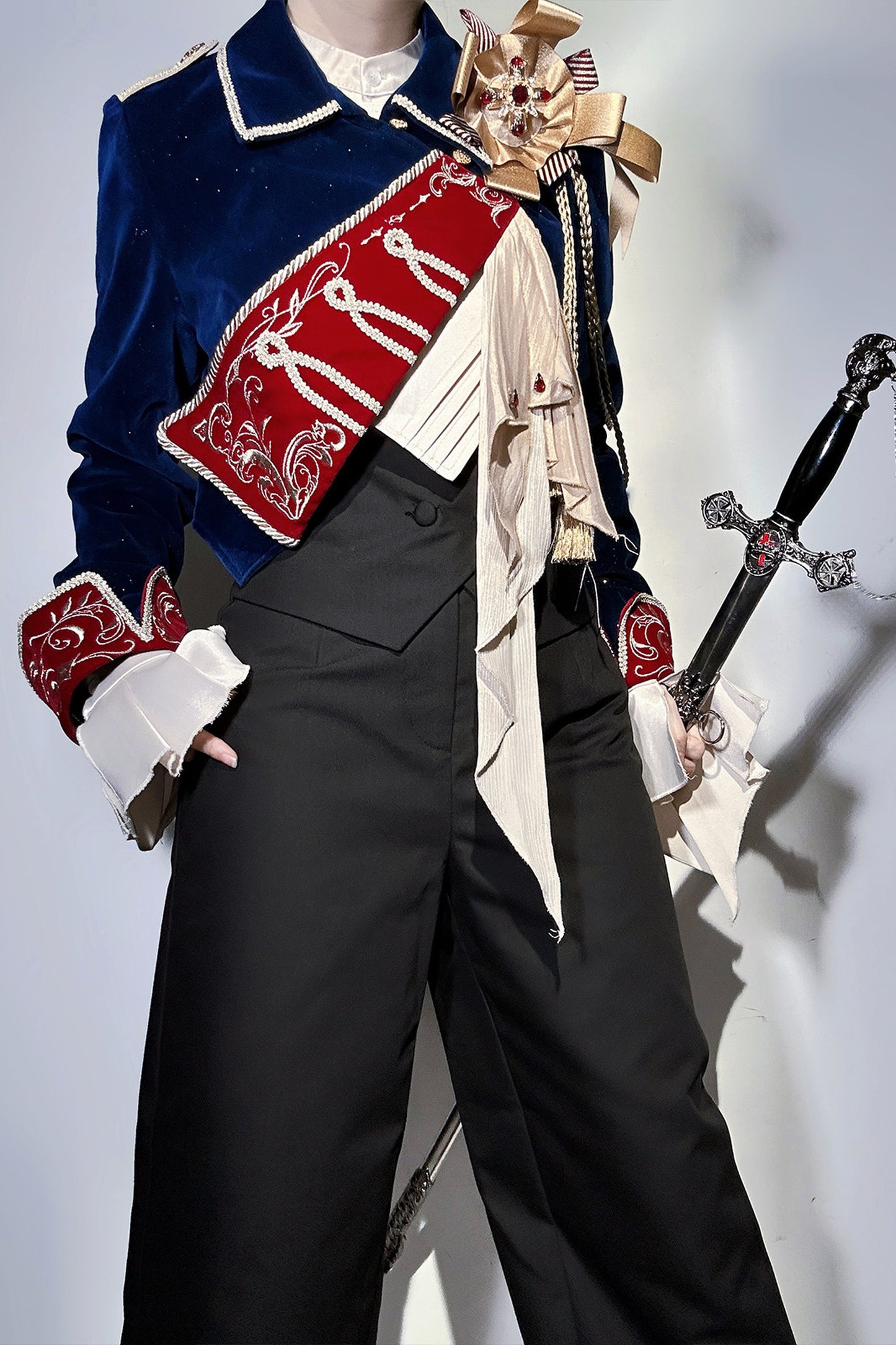 Prinz-Krönungs-Militärmantel-Set