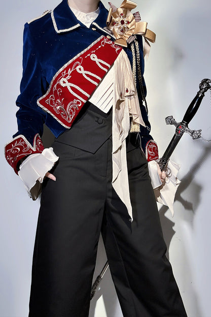 Prinz-Krönungs-Militärmantel-Set