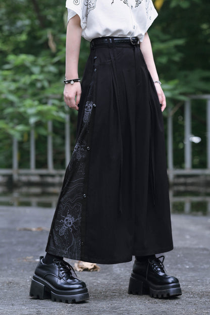 Asymmetrische weite Ghost-Hose