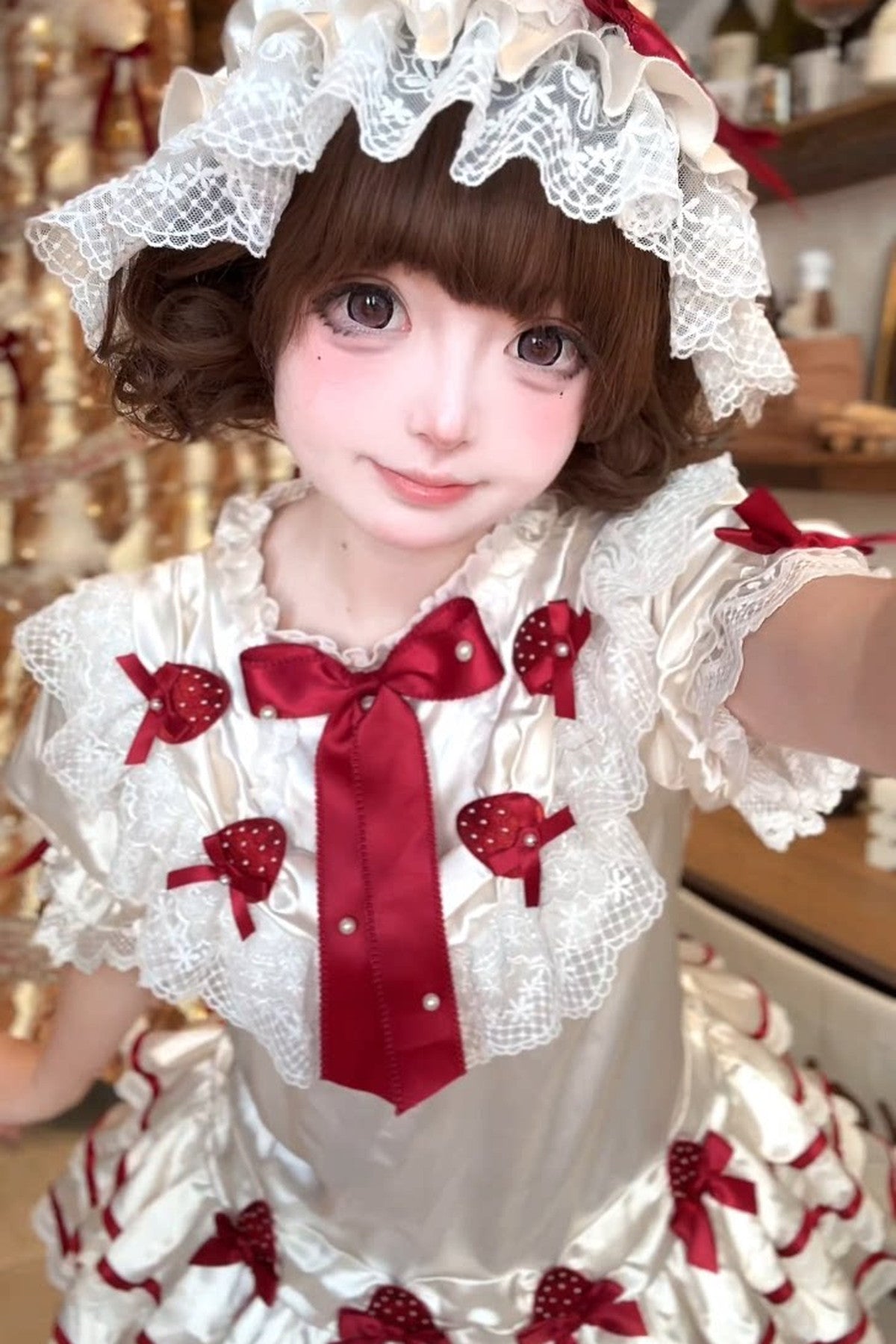 Strawberry Cream Lolita Accessory