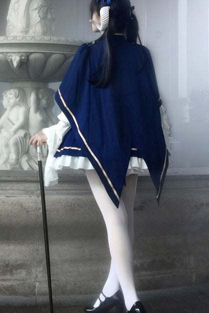 Royal Academy ensemble robe longue et cape