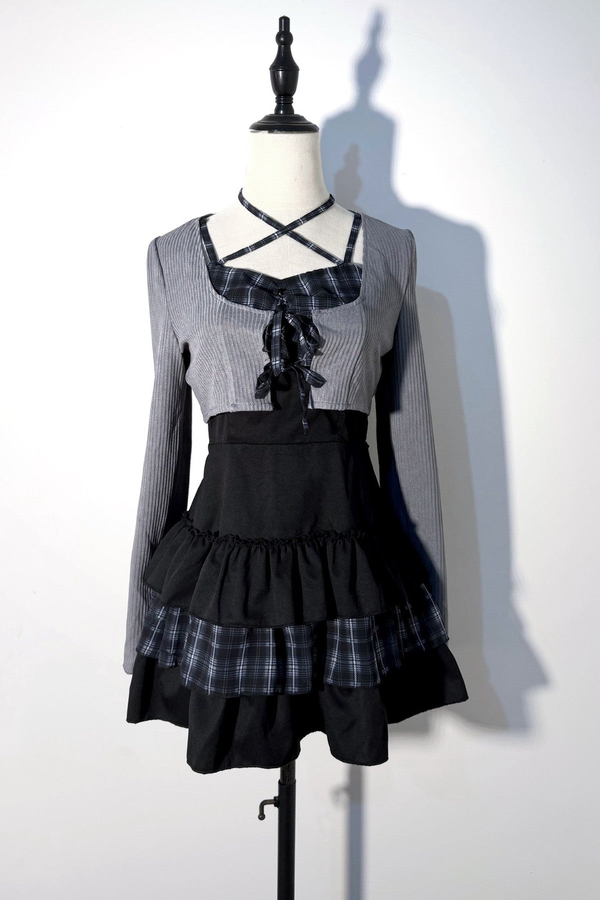 Galaxy Knit Cardigan And Dress Set