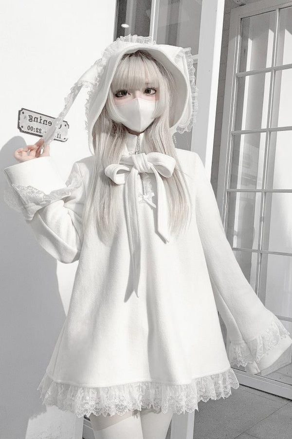 Rabbit Ear Hooded Sweatshirt