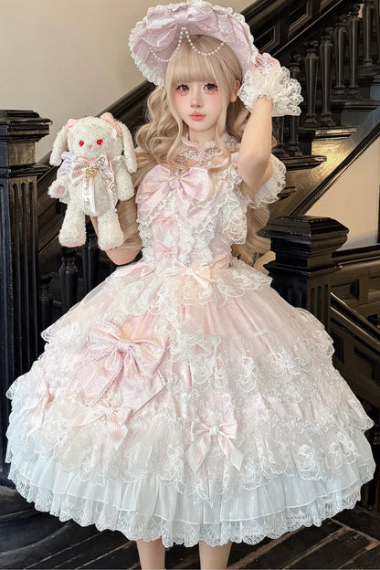 Light Floral Wedding Jsk Dress