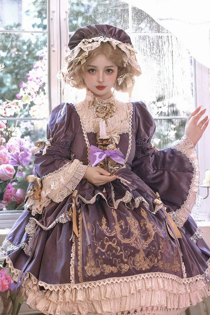 Completo da abito Lolita Thorn Rose