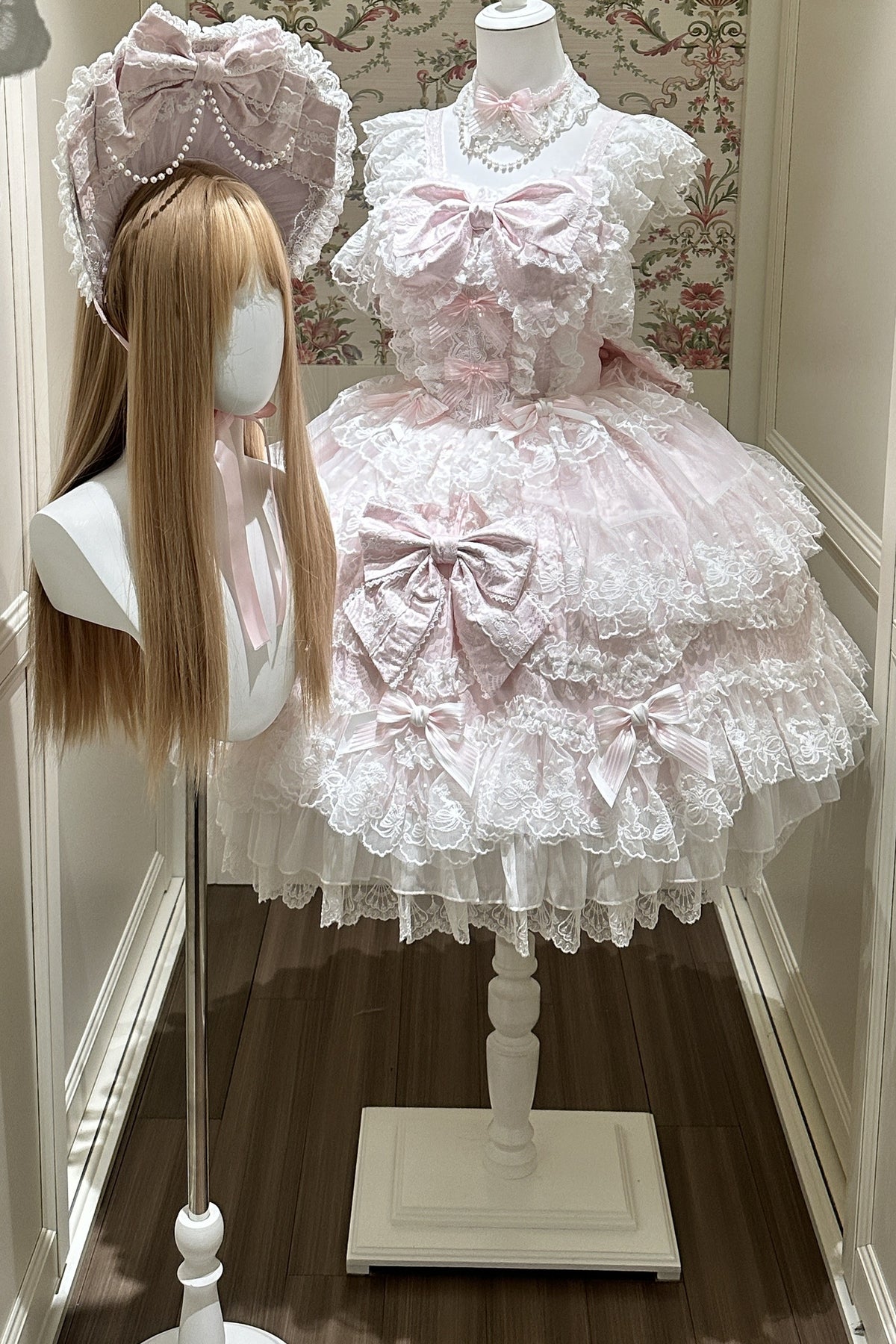 Light Floral Wedding Jsk Dress