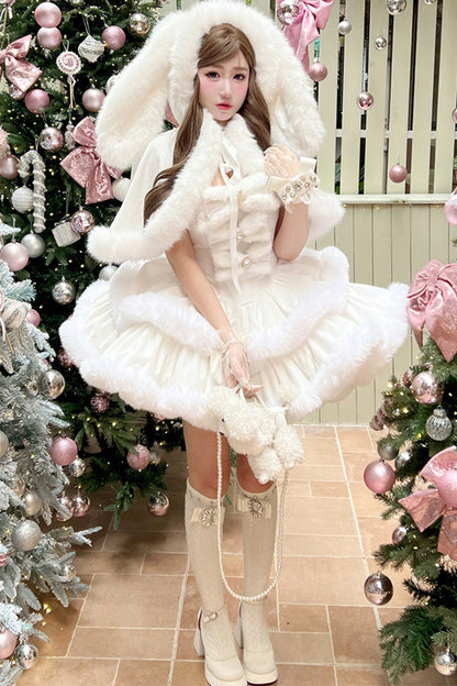Snow Bunny Princess Dress