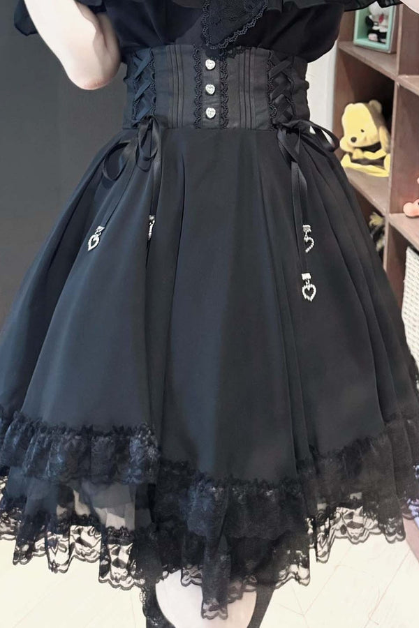 Off-Shoulder Top and Skirt Set-Up